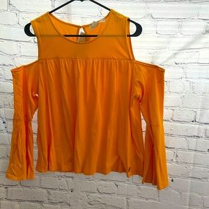 Michael Kors NWT cold shoulder top
